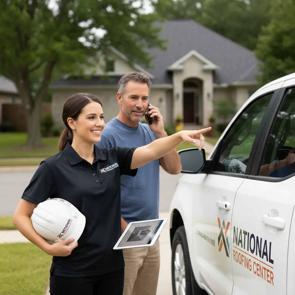 National Roofing Center customer support in Frazee